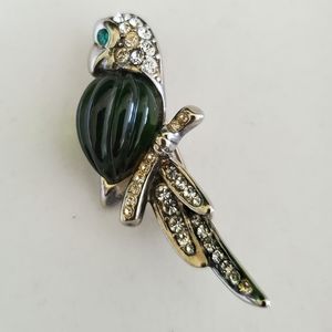 Jesera Vintage Parrot Brooch